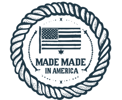 Badge for America's Quality Service of Clothing Manufacture