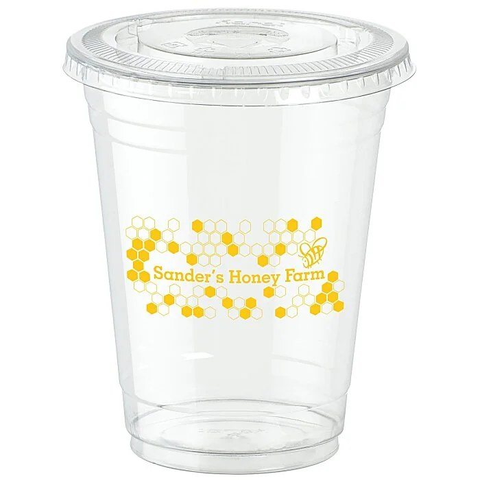 Clear PET Cup with Lid